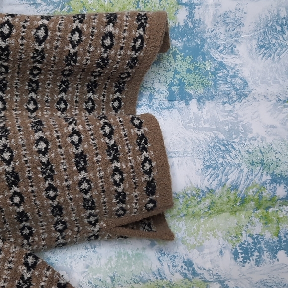 LARGE 90's  wool mix sweater natural colors - Picture 4 of 5